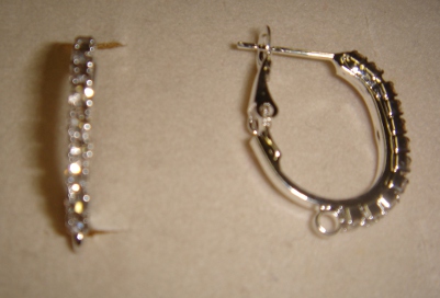 foto - CREOLI PICCOLI CON STRASS