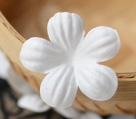 COROLLA BIANCA in tessuto