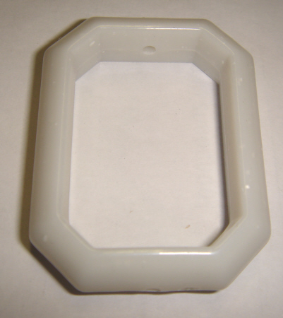 foto - CORNICE OTTAGONALE BIANCA