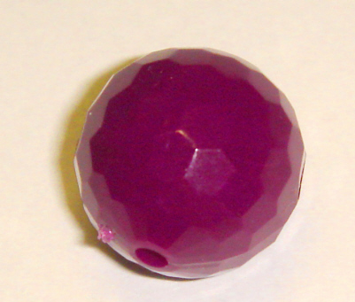 foto - PALLINA SFACCETTATA MELANZANA