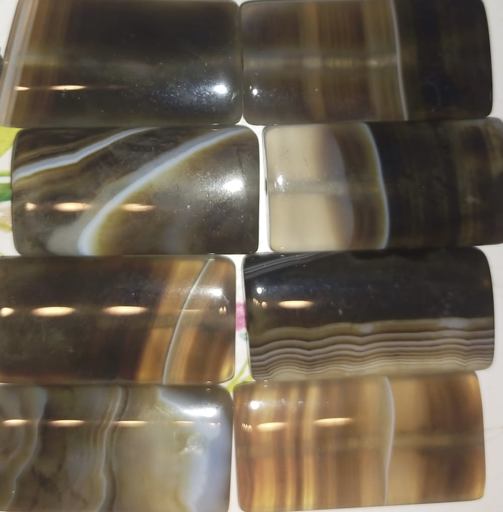 foto - RETTANGOLO IN AGATA NATURALE