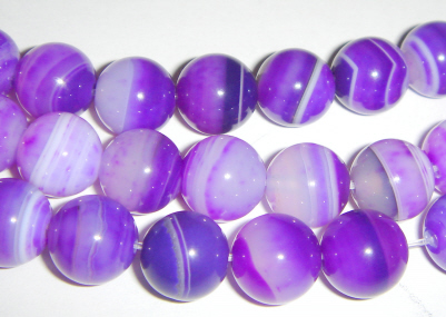 foto - PALLINA LISCIA IN AGATA VIOLA