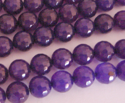 foto - PALLINA SFACCETTATA VIOLA