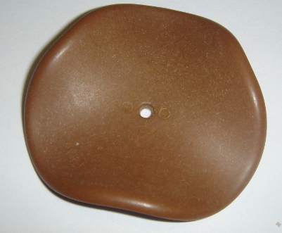 foto - DISCO ONDULATO GRANDE  STONE MARRONE