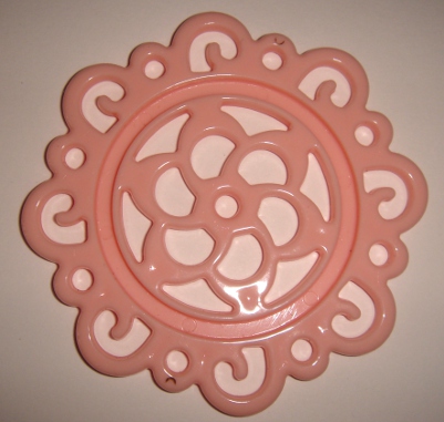 foto - TONDO INTAGLIATO ROSA