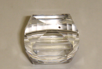 foto - CUBO SFACCETTATO TRASPARENTE