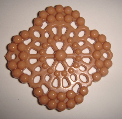 foto - ROMBO TRAFORATO CAMMELLO