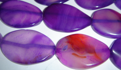 foto - OVALE IN AGATA VIOLA