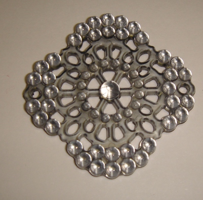 foto - ROMBO TRAFORATO GRIGIO TRASPARENTE