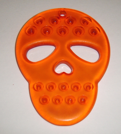 foto - TESCHIO ARANCIO TRASPARENTE SATINATO