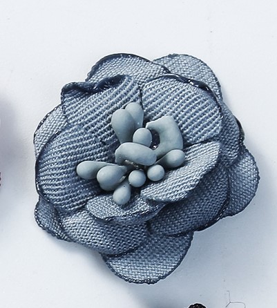 DALIA AZZURRA  in tessuto 