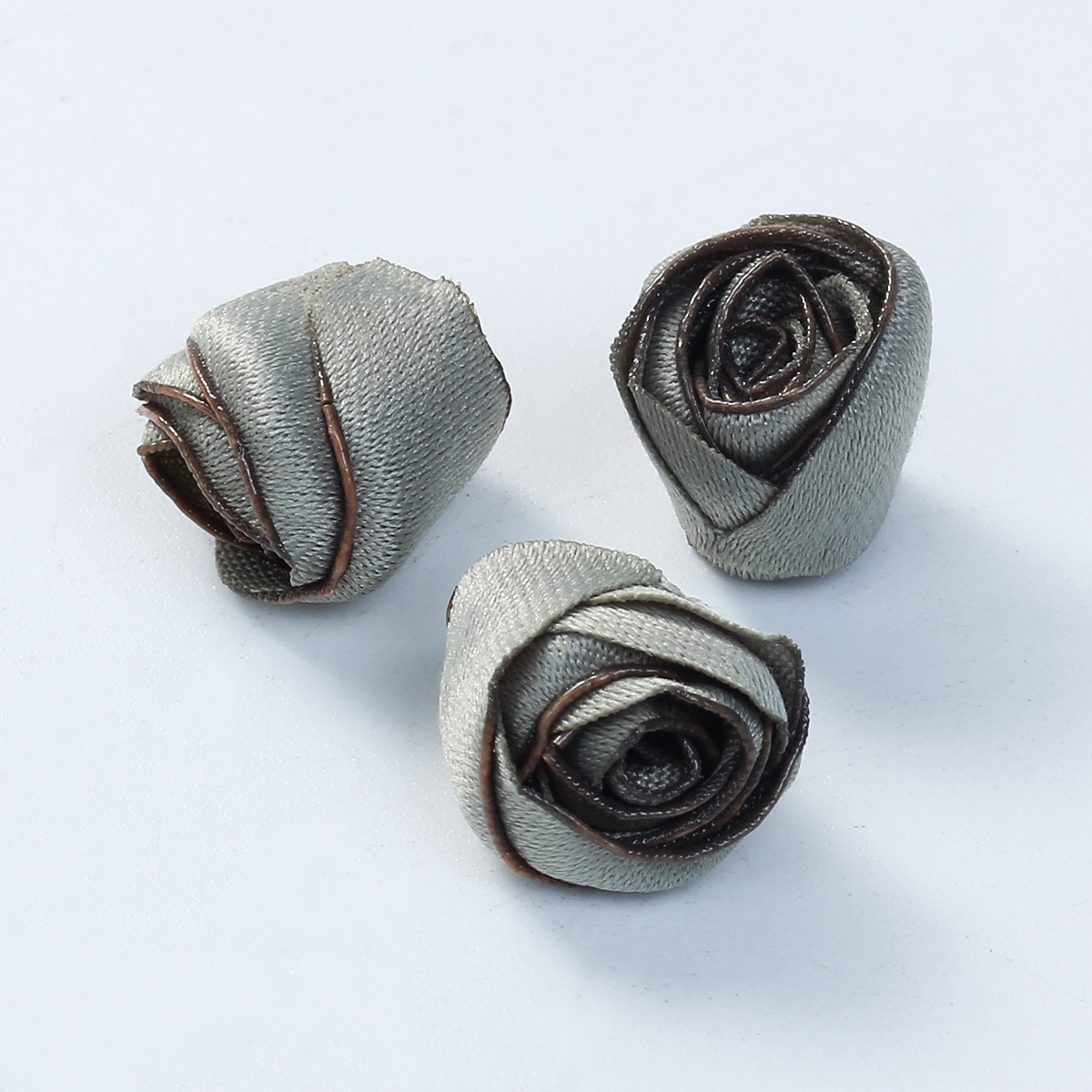  BOCCIOLO VERDINO in tessuto 