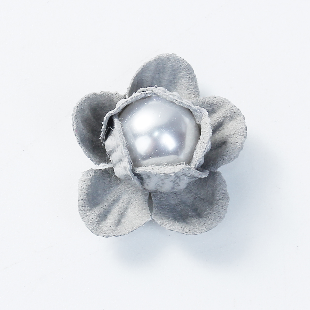 ROSELLINA GRIGIA in tessuto 