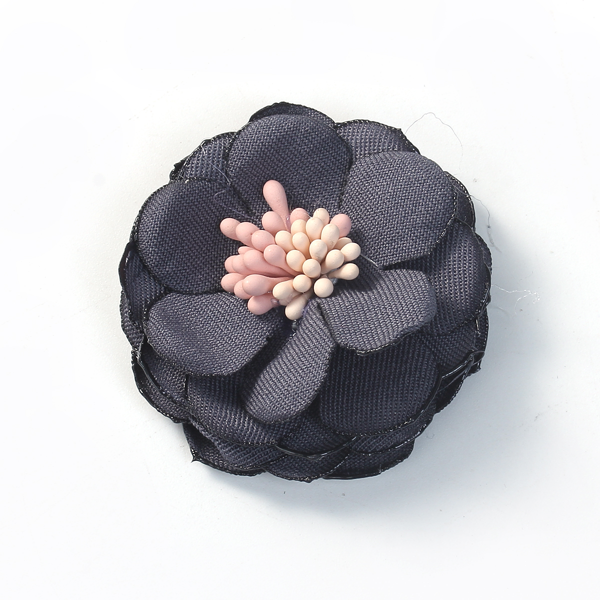 FIORE GRIGIO SCURO in tessuto 