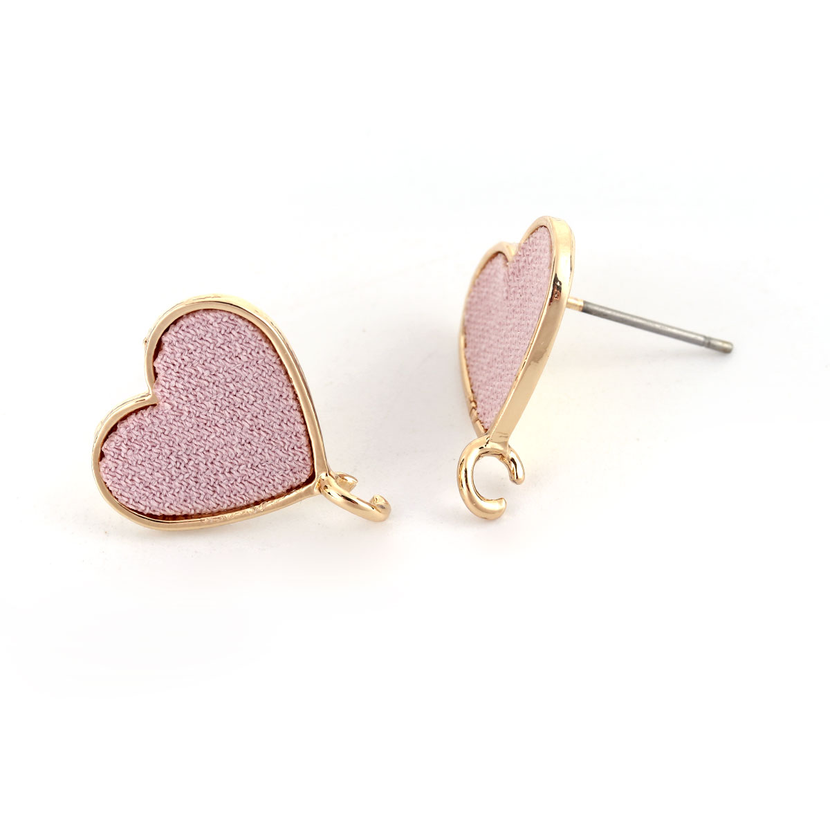 basi per orecchin a cuore