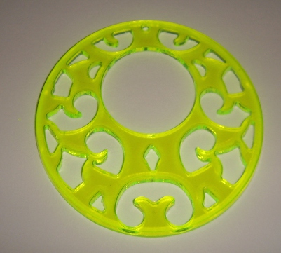 foto - CREOLA INTAGLIATA VERDE FLUO