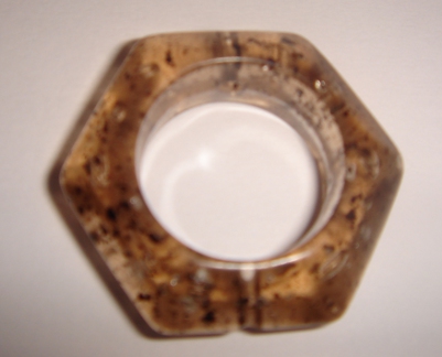 foto - ESAGONO MARRONE