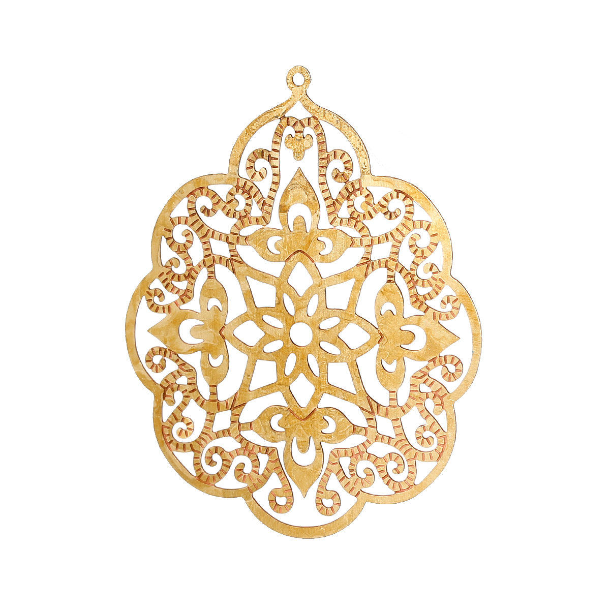 filigrana color oro misura 4,1x3,3 cm 