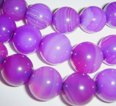 foto - PALLINA LISCIA IN AGATA VIOLA