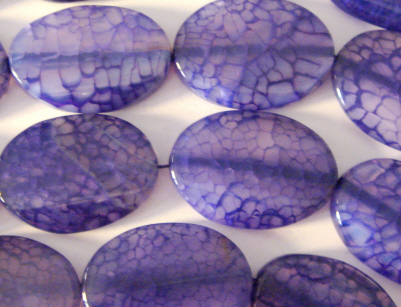 foto - OVALE MEDIO VIOLA