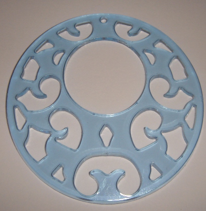 foto - CREOLA INTAGLIATA AZZURRA