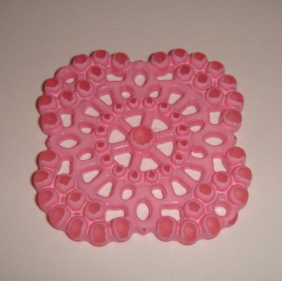 foto - ROMBO TRAFORATO ROSA