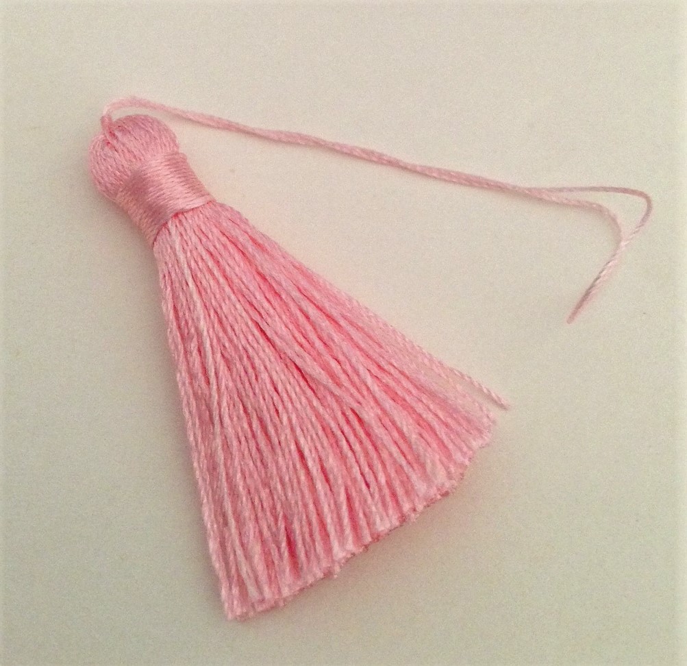 foto - COPPIA DI NAPPINE MEDIE ROSA